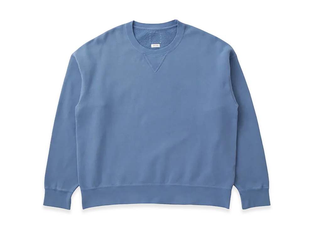 visvim Jumbo SB Sweat L/S DMGD "Blue"