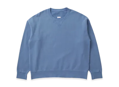 visvim Jumbo SB Sweat L/S DMGD "Blue"