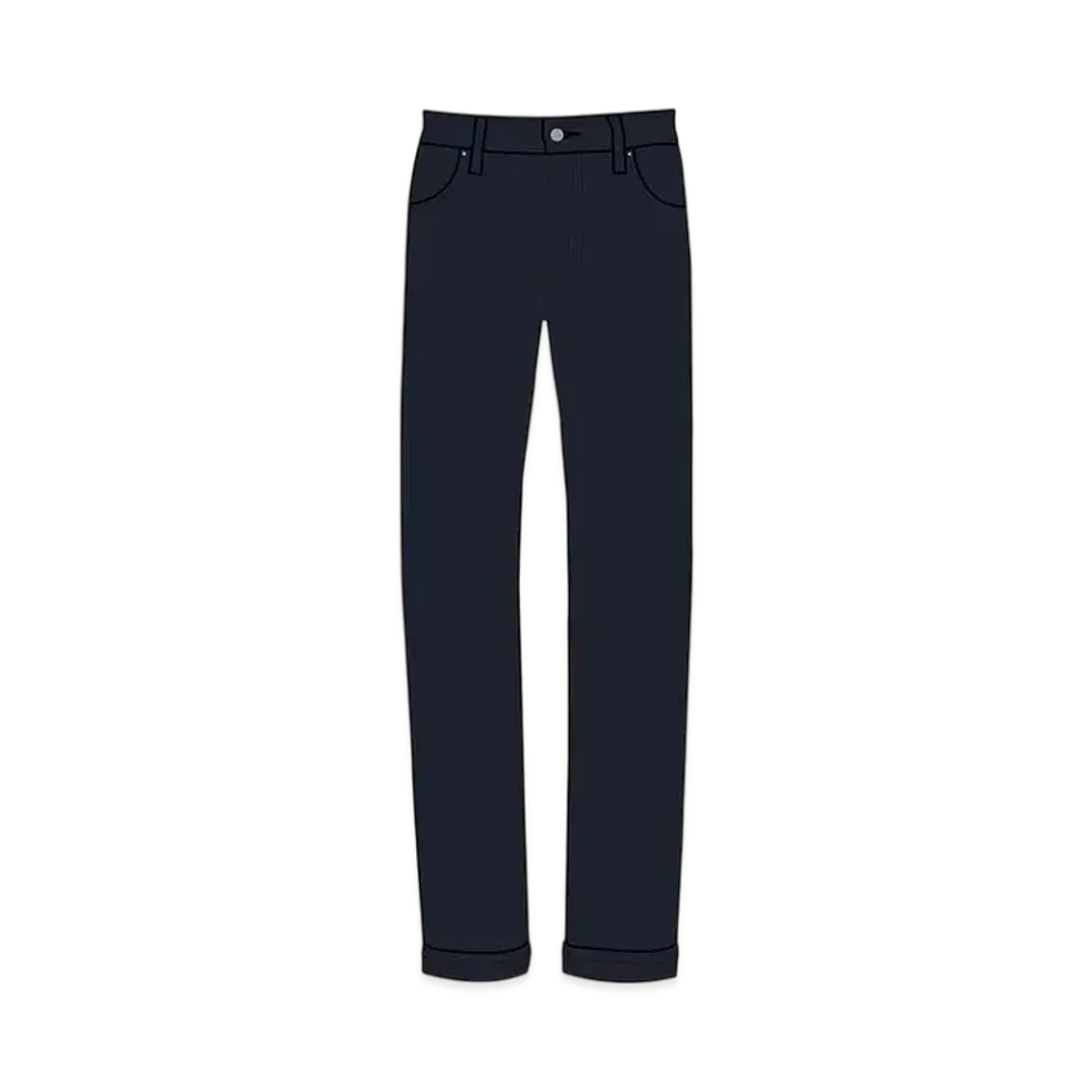 UNIQLO +J Self Vidge Slim Fit Straight Jeans 446518 "Blue"