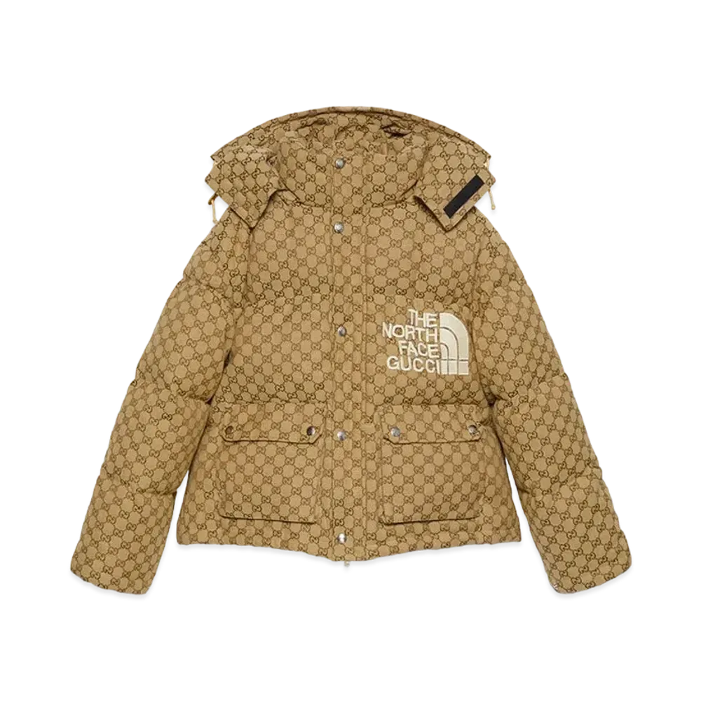 GUCCI x The North Face Print Jacket "Beige/Ebony"
