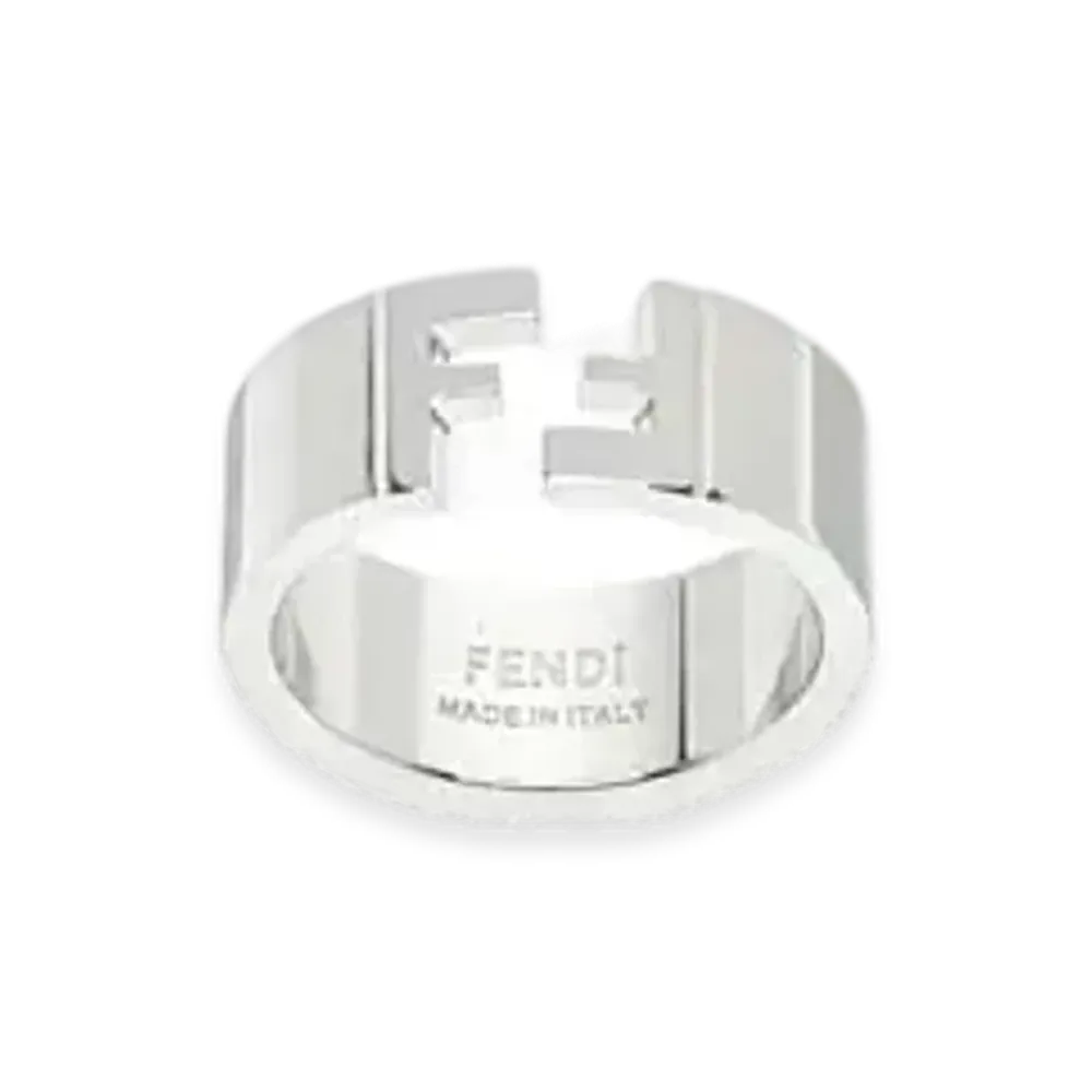 FENDI FF Ring "Silver"