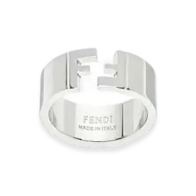 FENDI FF Ring "Silver"