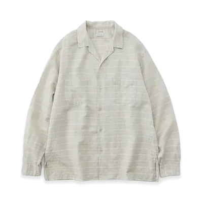 NICENESS E.Romeo check Shirt "White"