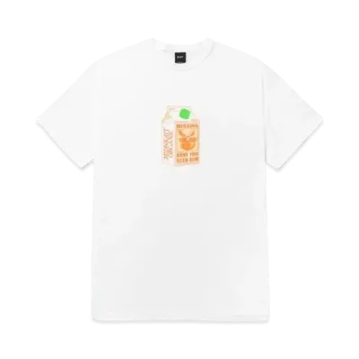 HUF x Midnight Organic Missing Tee "White"