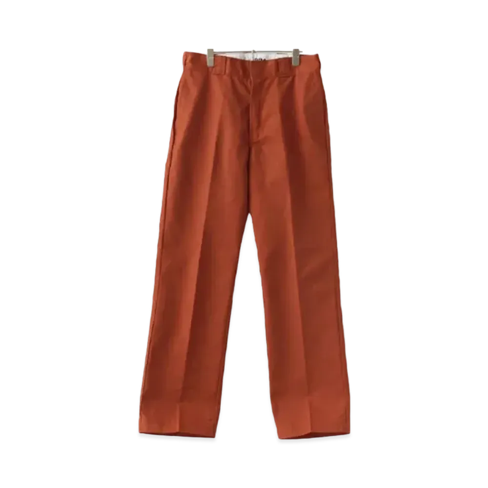 Dickies THE ORIGINAL FIT 874 TC twill center press skater pants "Brick"