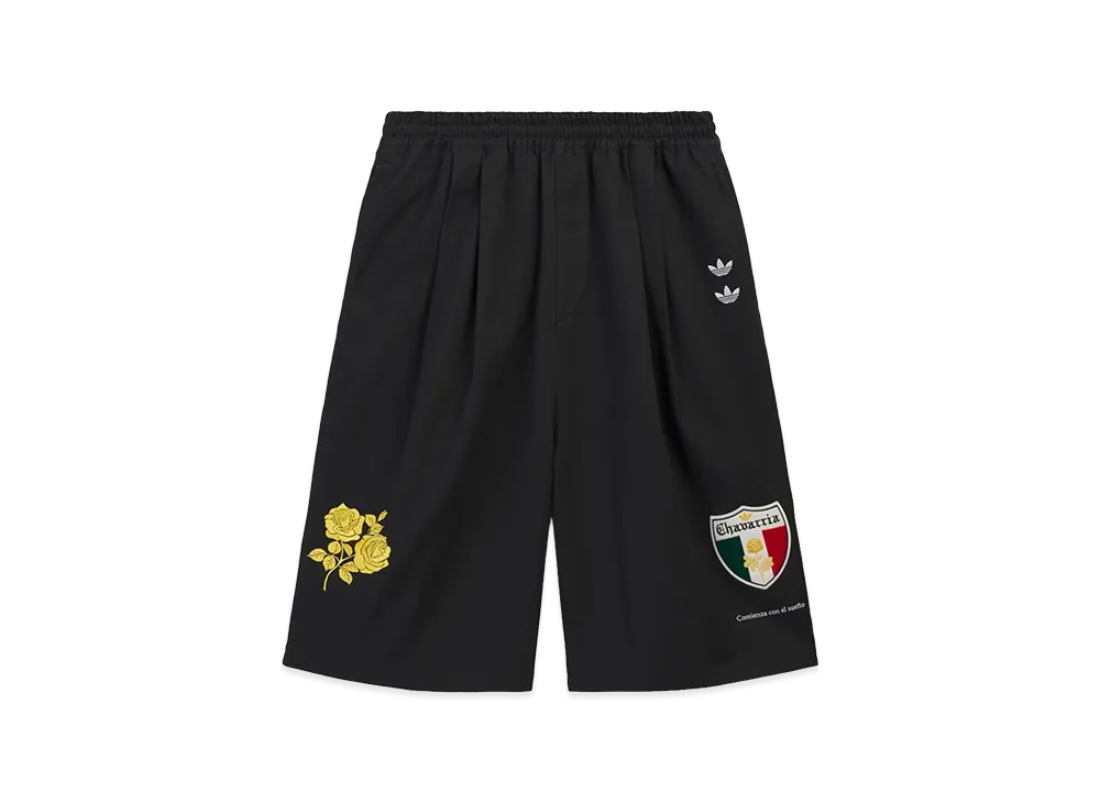 adidas x Willy Chavarria Long Twill Shorts "Black"