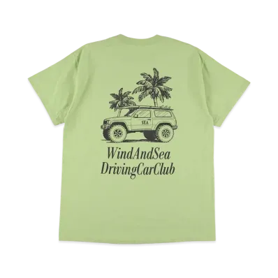WIND AND SEA Driving Car Club S/S Tee "LimeGreen"