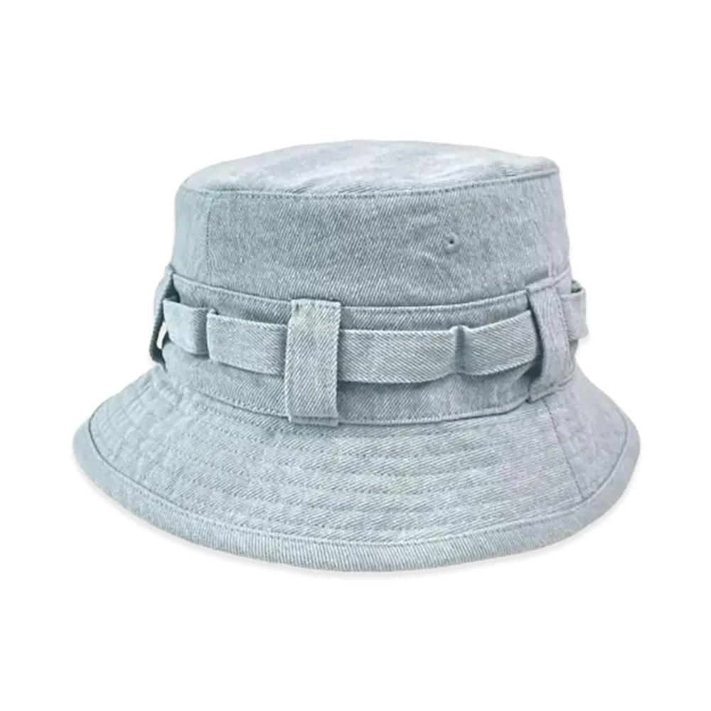 STABRIDGE Reversible Jungle Hat "Hard Washed Denim/Forest"