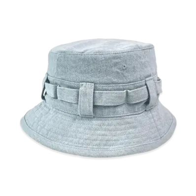 STABRIDGE Reversible Jungle Hat "Hard Washed Denim/Forest"