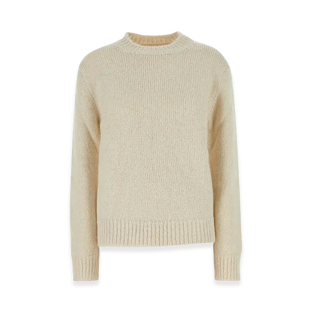 Jil Sander Women's CN LS Sweater "Beige"