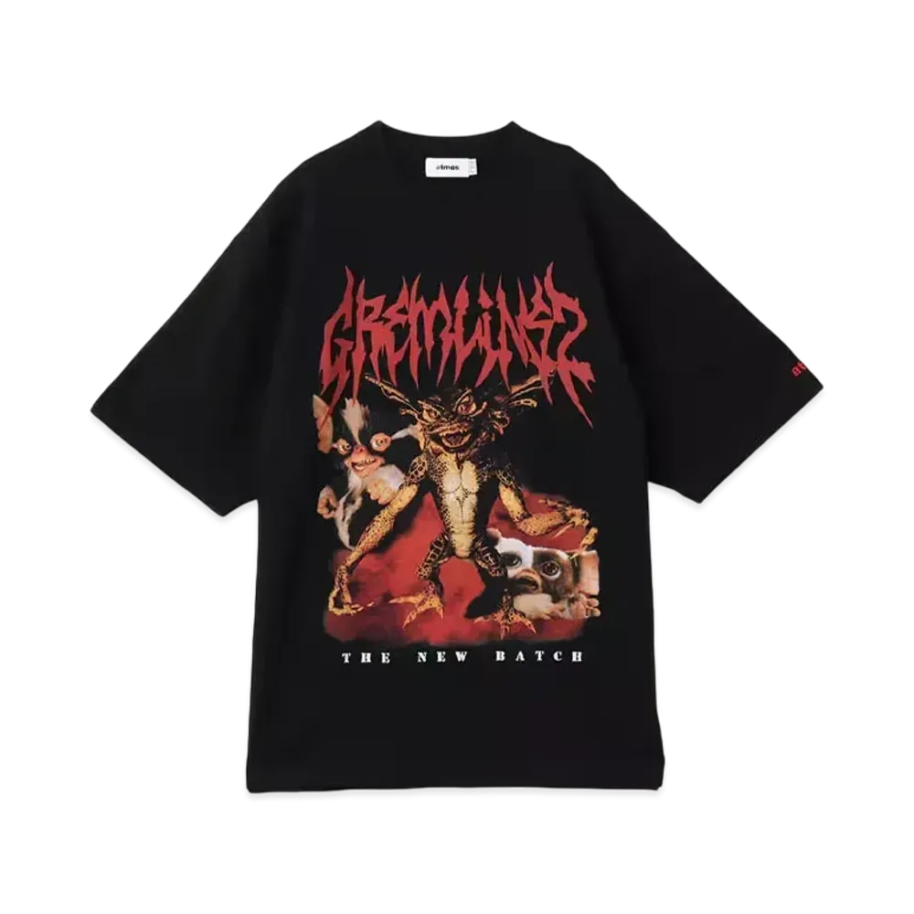 atmos x GREMLINS2 T-shirt "Black"