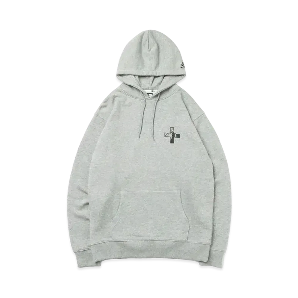 NEW ERA Sweat Pull Over Hoodie "Gray"