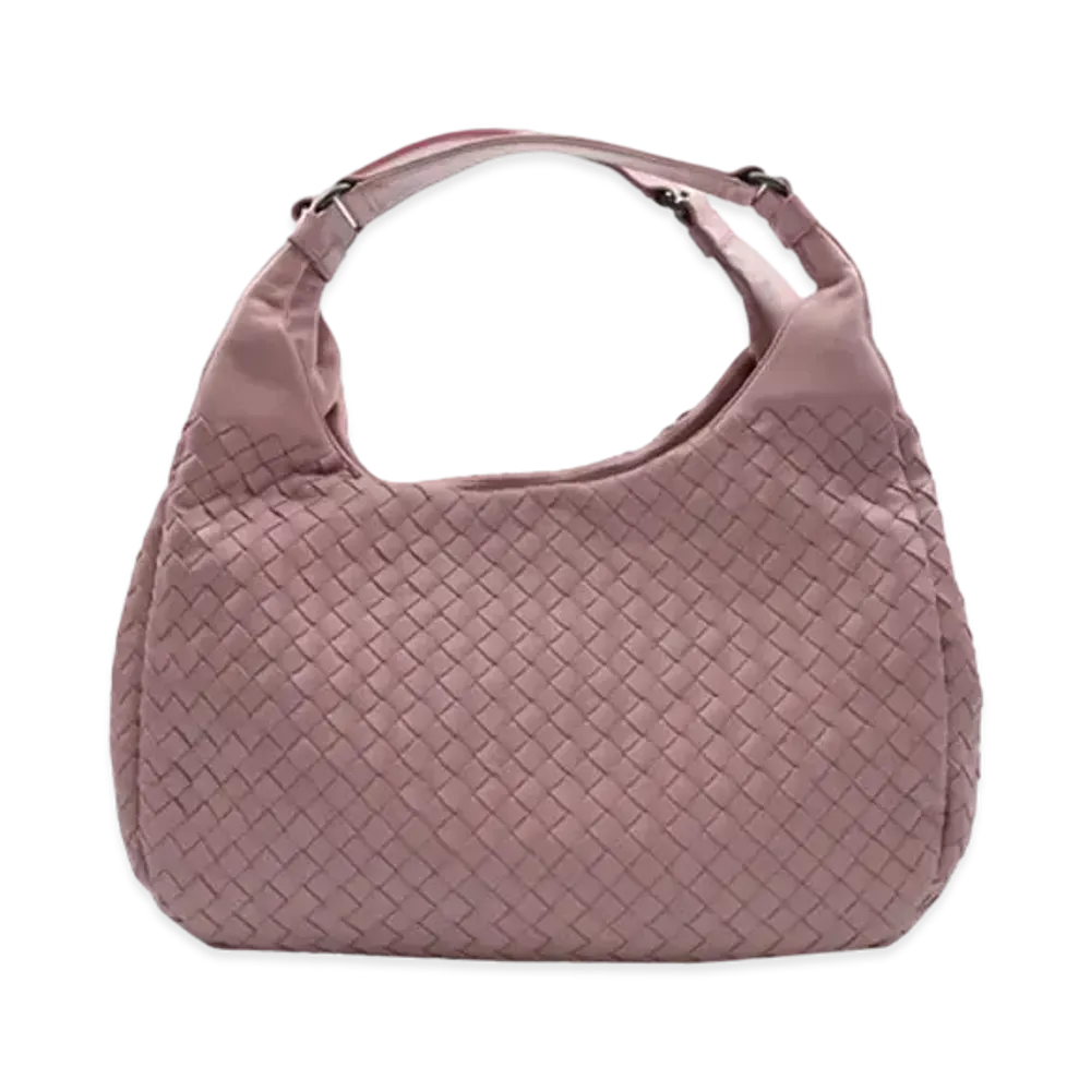 Bottega Veneta Lambskin Hand Bag "Pink"