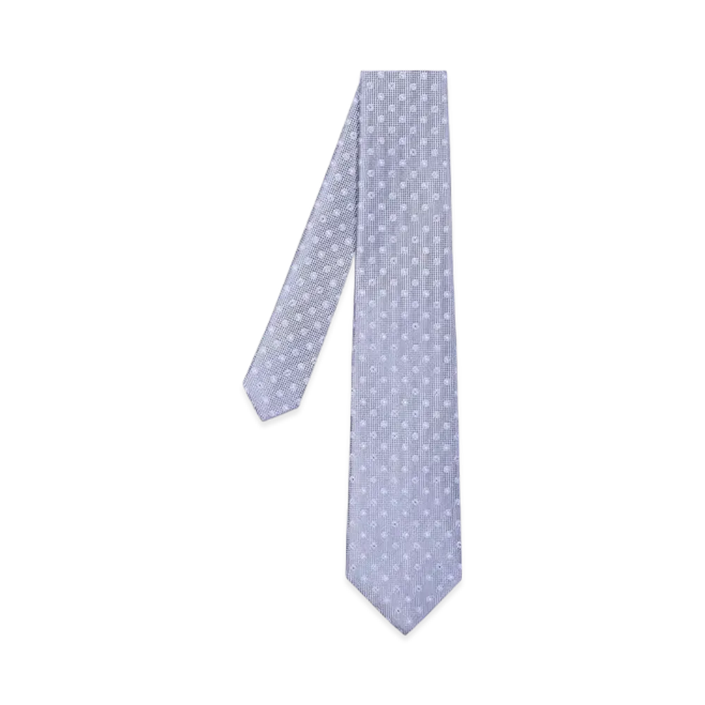 Paul Smith Color Point Flower Tie "LightBlue"