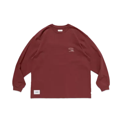 WTAPS AII 01 / LS / Cotton. Protect "Burgundy"