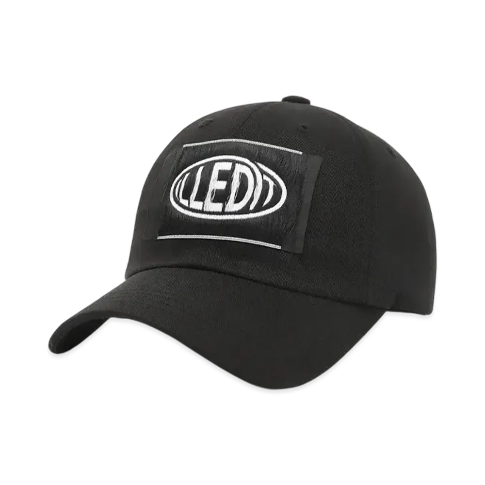 ILLEDIT Big Logo Label Ball Cap "Black"