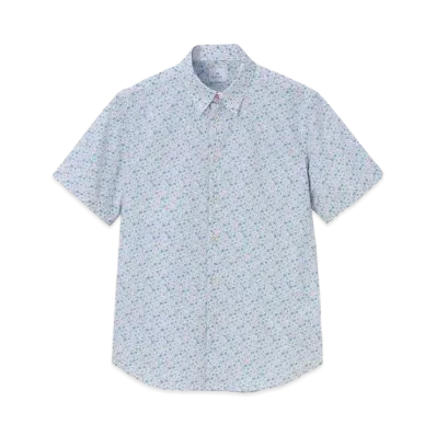 Paul Smith Oxeye Daisy Shirt "White"
