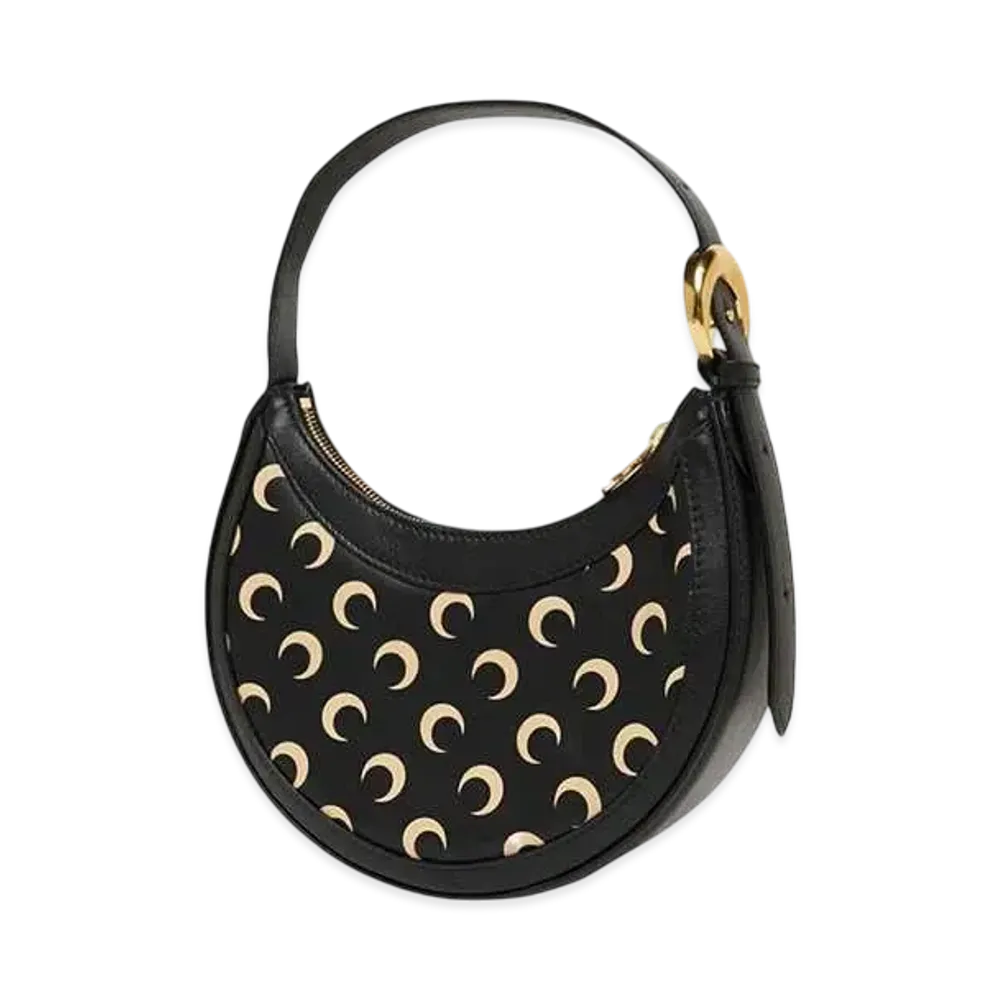 Marine serre AOM SCREENPRINT LEATHER ECLIPS MINI "INVERSE TAN"