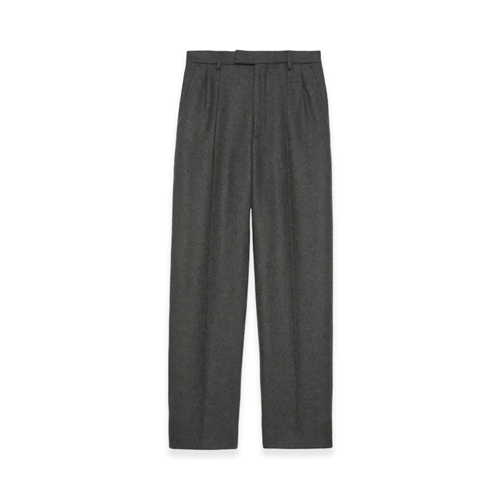 GUCCI Wool Blend Pant "Dark Grey"
