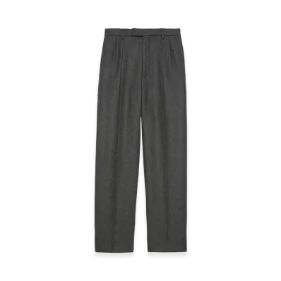 GUCCI Wool Blend Pant "Dark Grey"