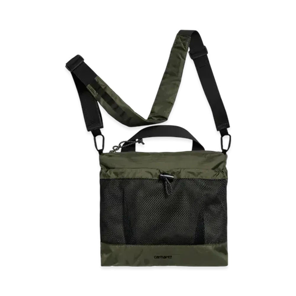 Carhartt WIP Irwin Shoulder Bag "Turtle/Black/Black"