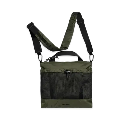 Carhartt WIP Irwin Shoulder Bag "Turtle/Black/Black"