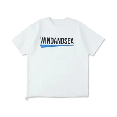 WIND AND SEA Recycled Fishing Net Nylon Tee "White"