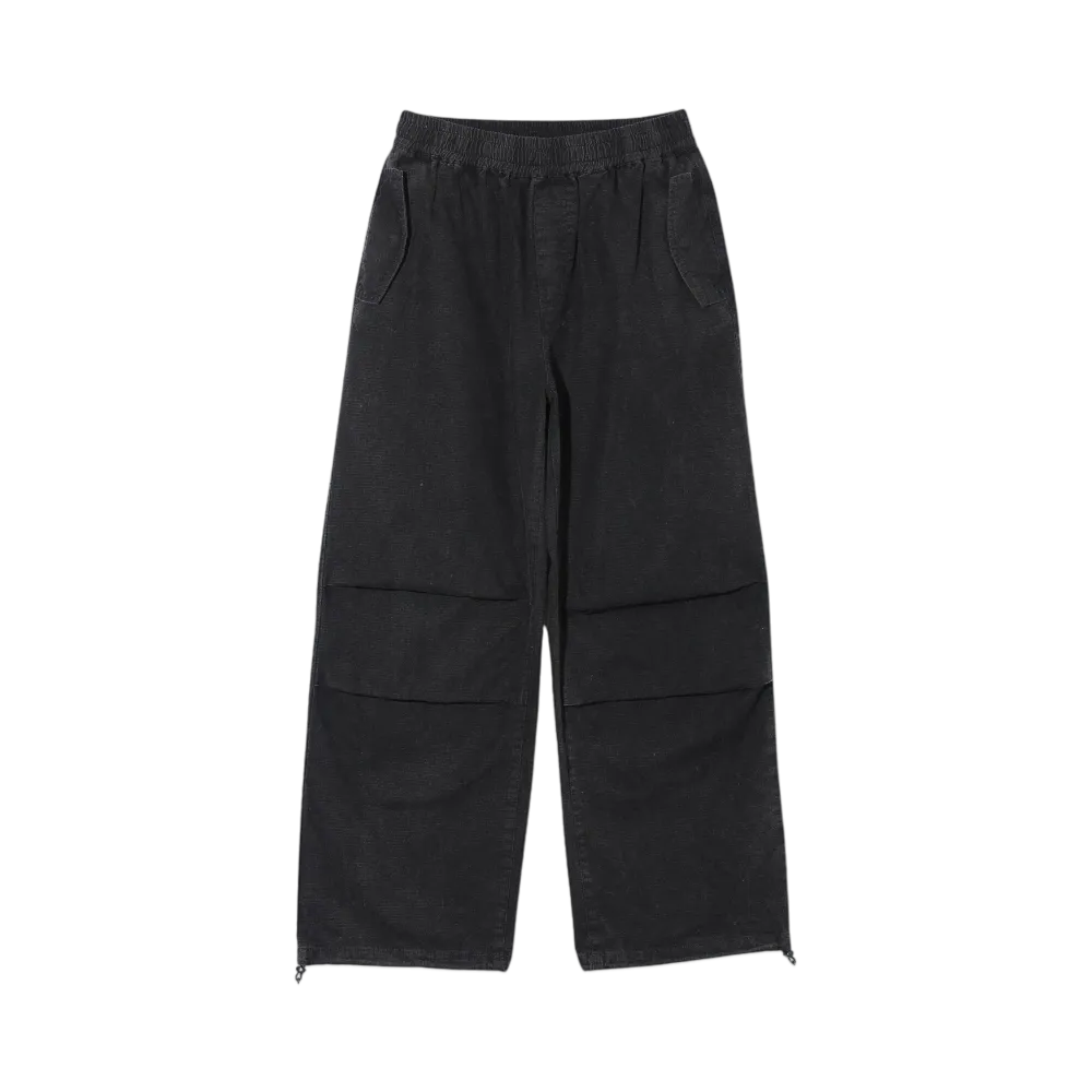 X-Girl Prep Logo Easy Pants "Black"