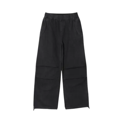 X-Girl Prep Logo Easy Pants "Black"