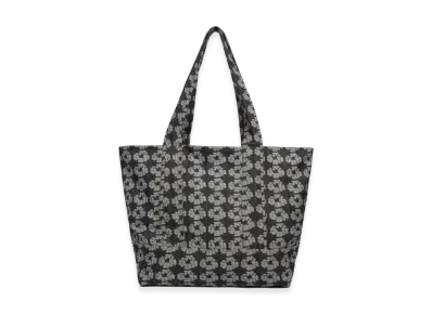 DENIM TEARS Jacquard Wreath Denim Tote Bag "Dark Wash"