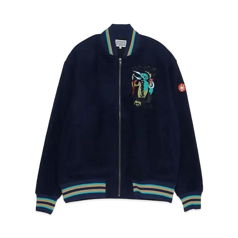 Cav Empt (C.E) CoBrA ZIP JACKET "Navy"