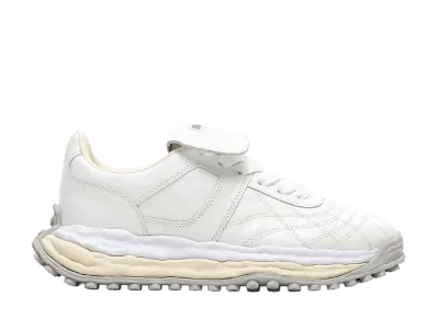 Maison MIHARA YASUHIRO SCOTT OG Sole Wrinkled Leather Low-top Sneaker "White"