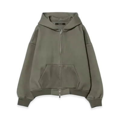 BEAMS x Seventh / V2 Zipped Hoodie "Vintage Cactus"