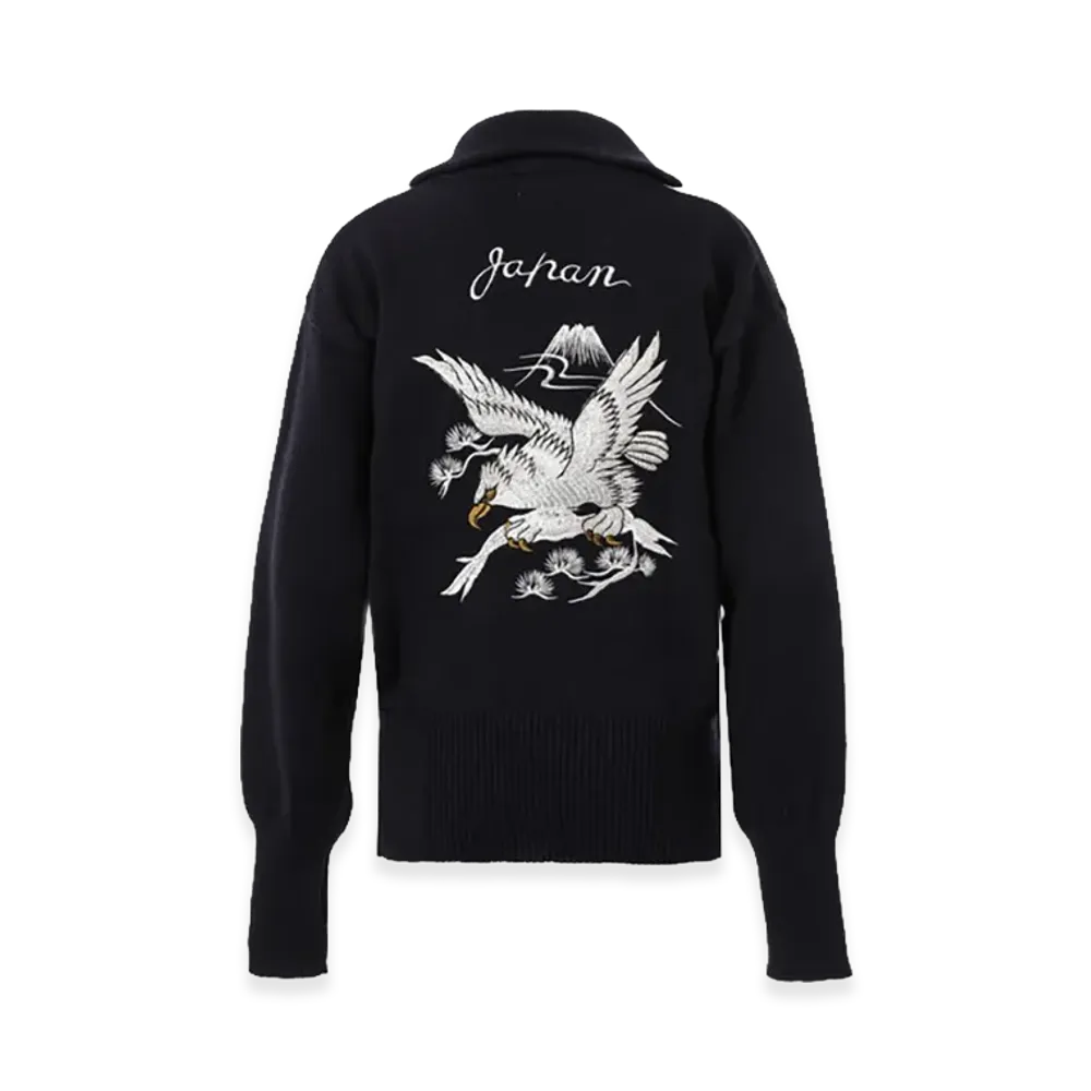 eYe JUNYA WATANABE MAN x Miller Rayner Customize Suka Knit Eagle "Navy"