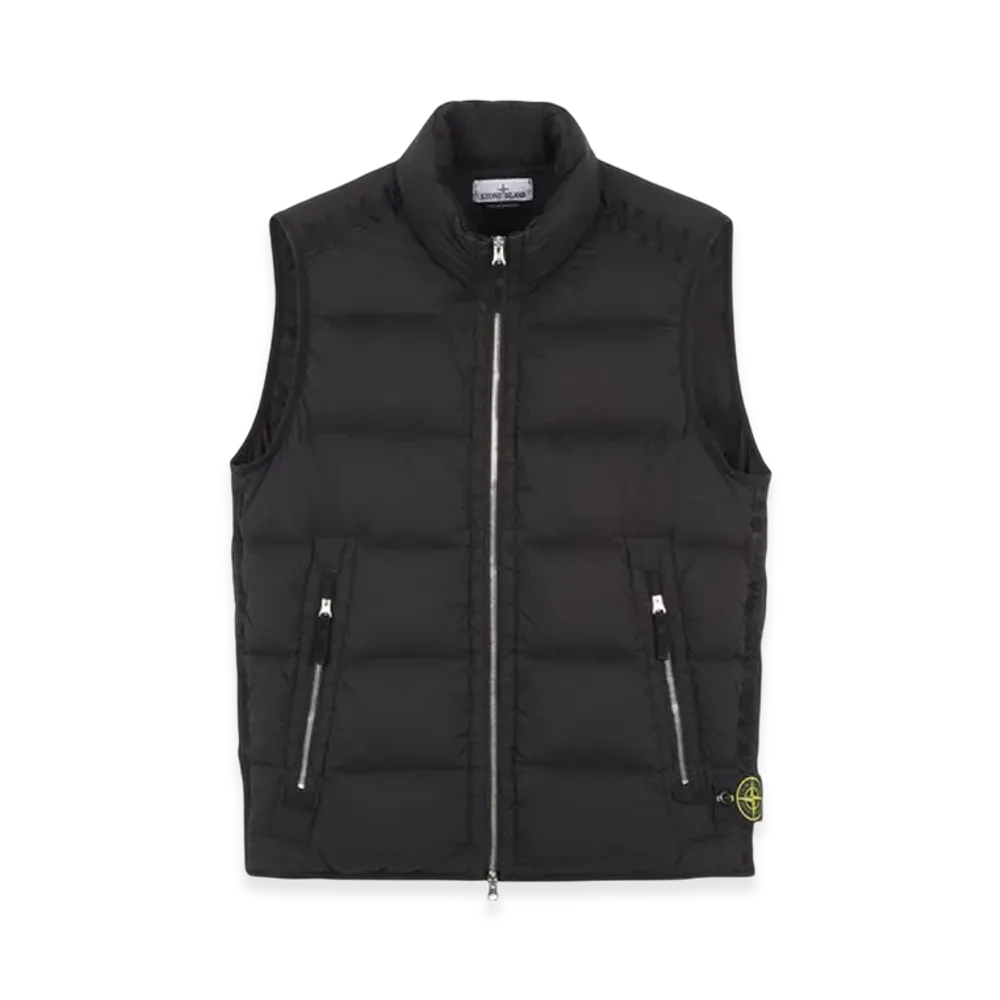 Stone Island G1428 Seamless Tunnel Nylon Down TC - 23FW "Black"