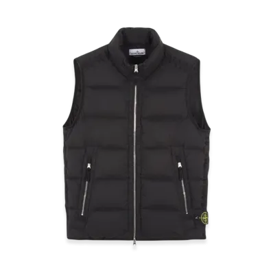 Stone Island G1428 Seamless Tunnel Nylon Down TC - 23FW "Black"