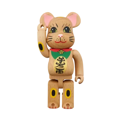 MEDICOM TOY "BEARBRICK" Karimoku beckoning cat 200%