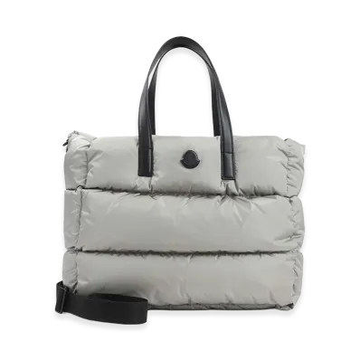 MONCLER New Caradoc Shopping Bag "Gray"