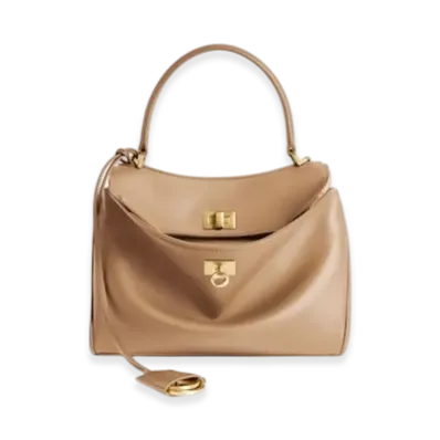 BALENCIAGA Rodeo Mini Handbag "Gold"