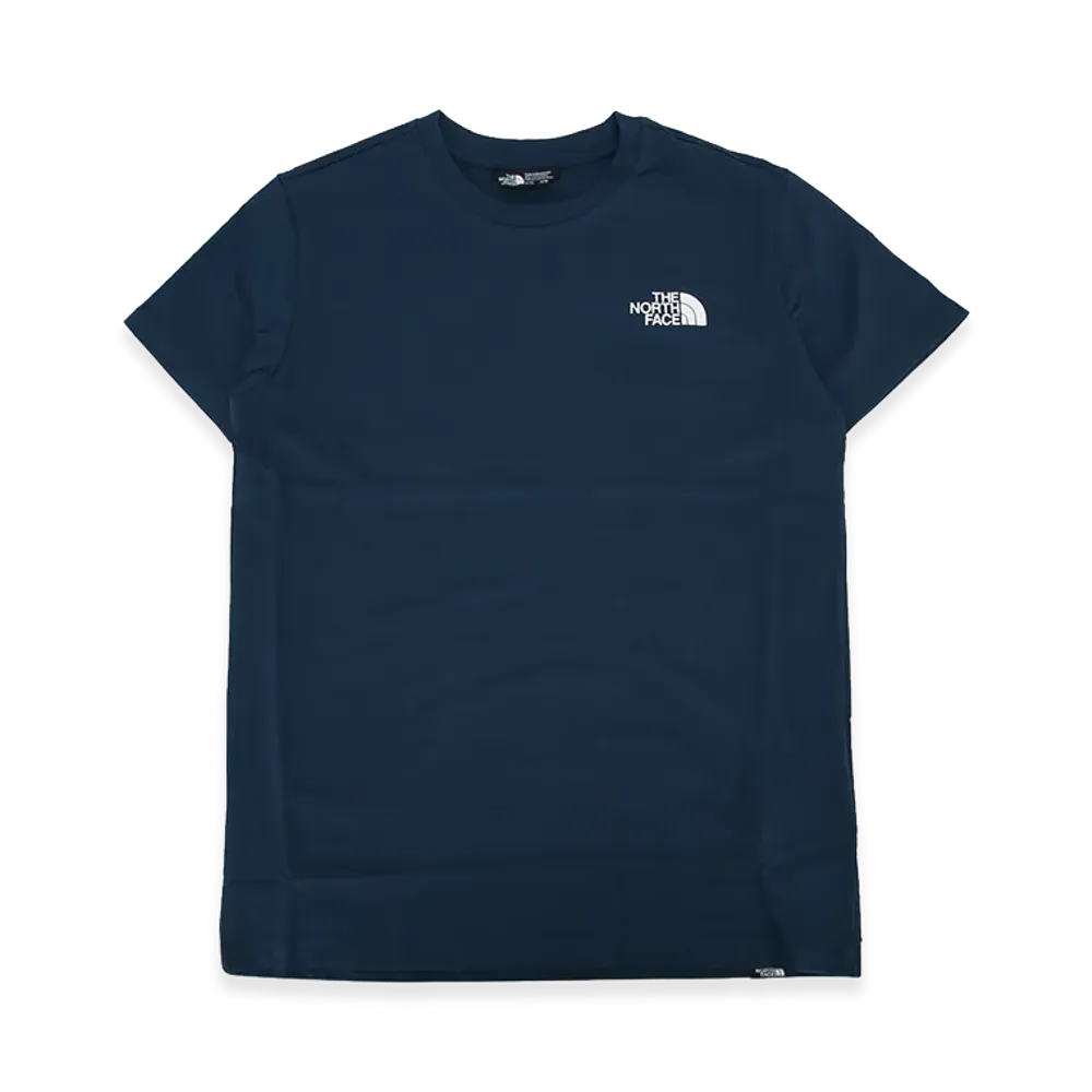 The North Face Kids Teen Simple Dome Regular SS Tee "Blue"