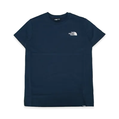 The North Face Kids Teen Simple Dome Regular SS Tee "Blue"
