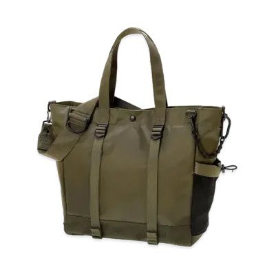 POTR / RIDE 2Way Tote Bag (L) "Olive Green"