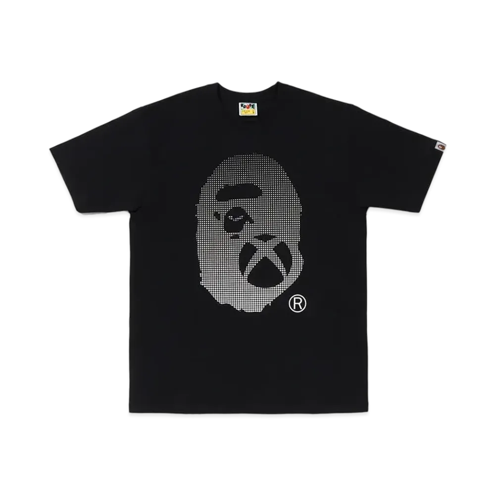 A BATHING APE x XBOX Ape Head Tee #1 "Black"