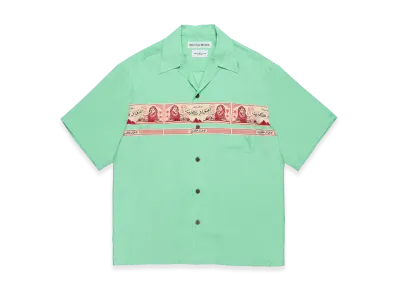 WACKO MARIA x The Phoenician Scheme Hawaiian Shirt "Mint"