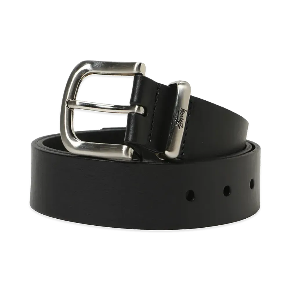 Stussy Metal S Tip Belt "Black"