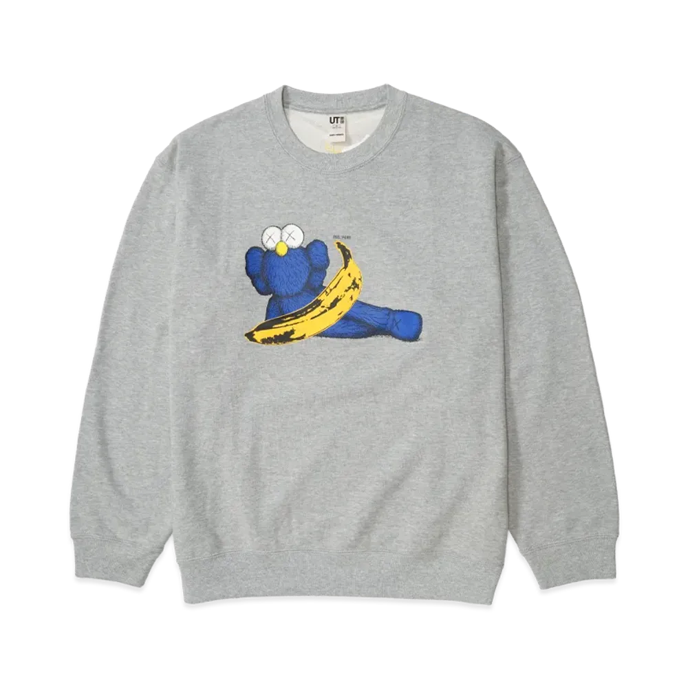 Uniqlo x KAWS x WARHOL Sweatshirts "Gray"