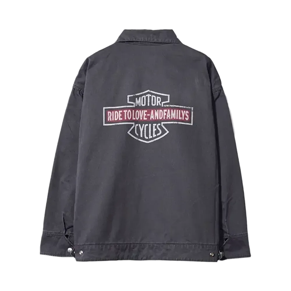 ANDFAMILYS MOTORCYCLE JACKET SHADY "BK"