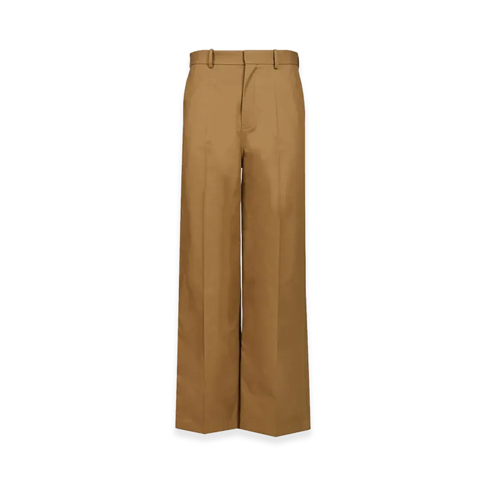 BALENCIAGA Large Chino Pants Cotton Twill "Camel"
