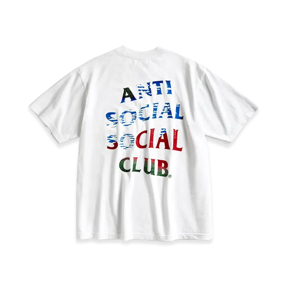 ANTI SOCIAL SOCIAL CLUB Tonkatsu: Fine Wind Clear Morning Tee "White"