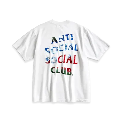 ANTI SOCIAL SOCIAL CLUB Tonkatsu: Fine Wind Clear Morning Tee "White"